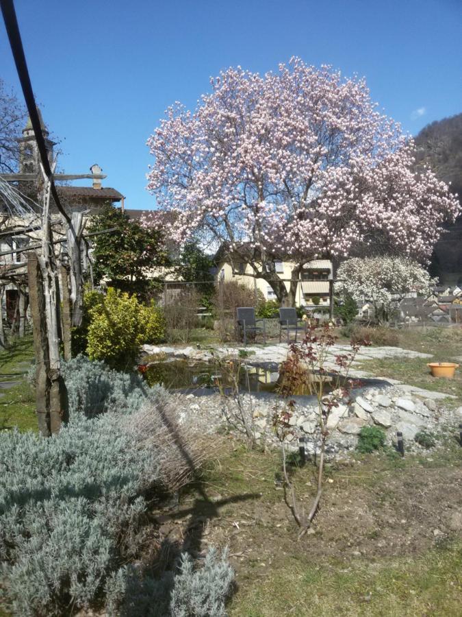 Grotto Pergola Panzió Giornico Kültér fotó